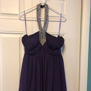 Short formal halter dress